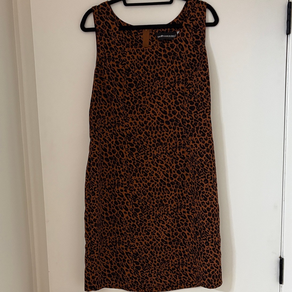 Y2K cheetah dress